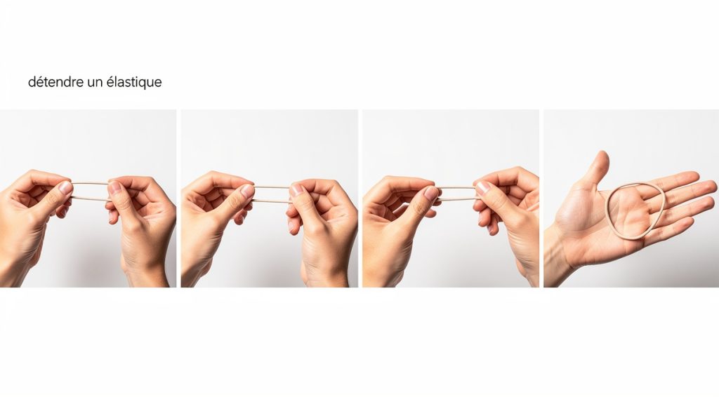 Comment détendre un élastique : guide pratique