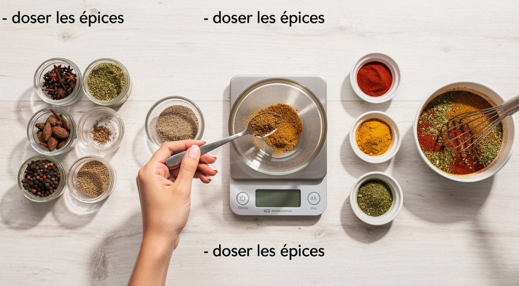 Comment doser les épices : guide pratique