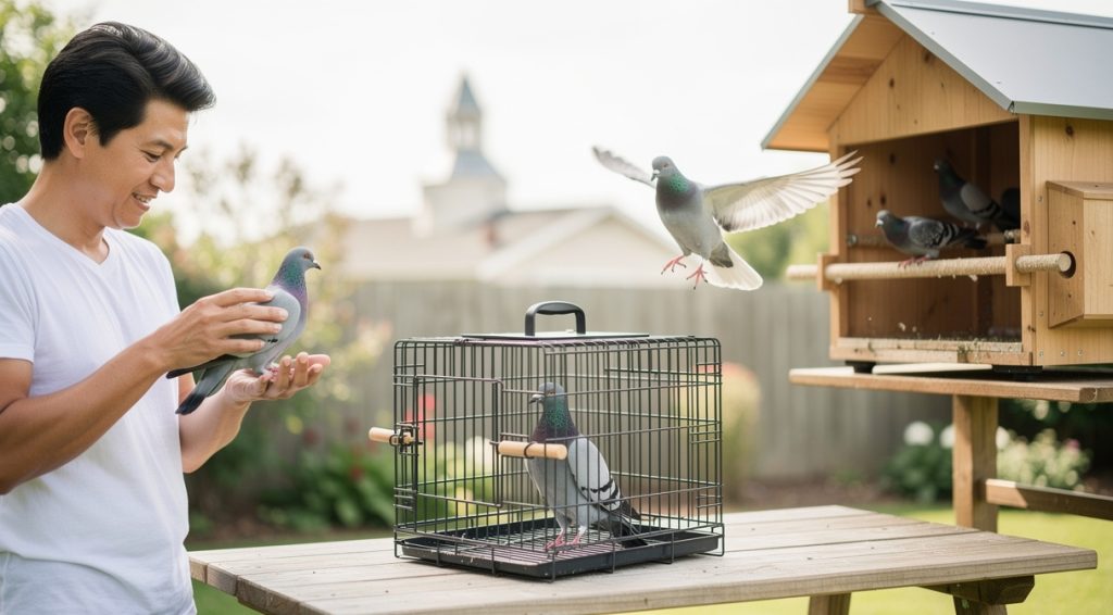 Comment dresser un pigeon voyageur