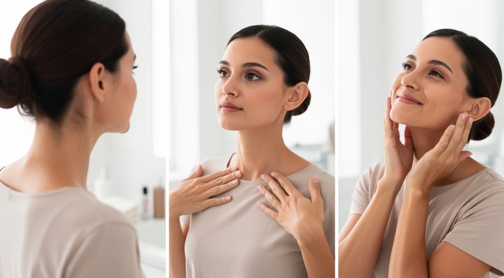 Comment éliminer un double menton