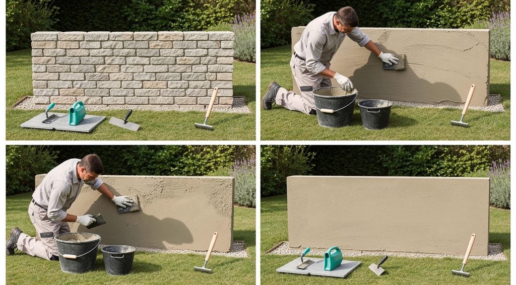 Comment enduire un muret : guide complet