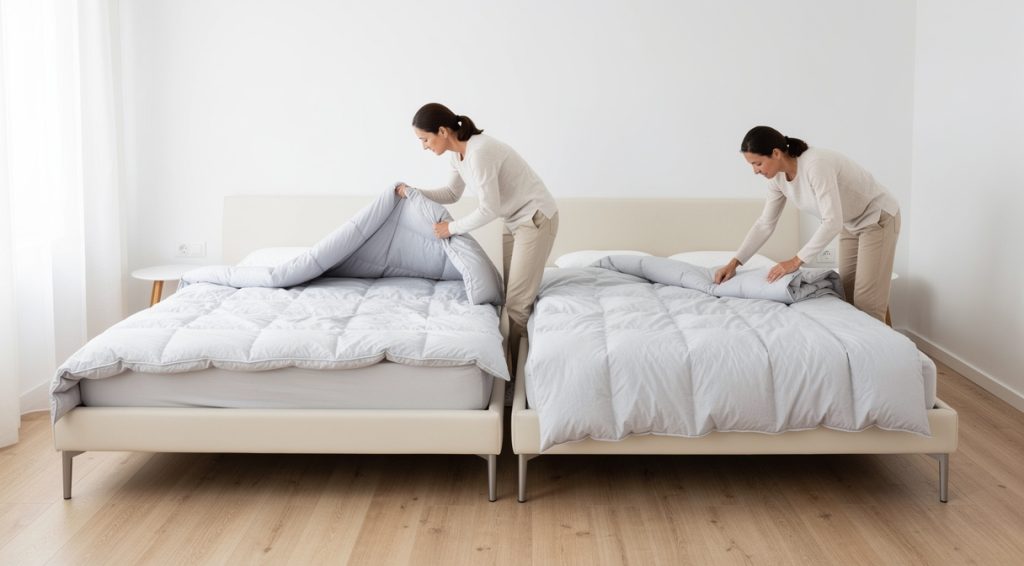 Comment enfiler une couette : guide pratique complet