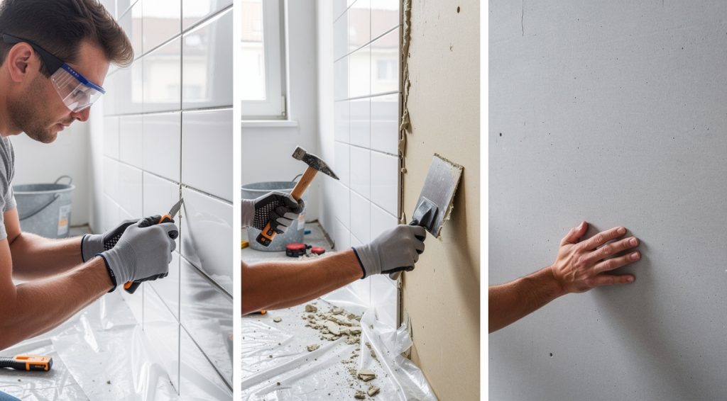 Comment enlever de la faïence sur du placoplâtre