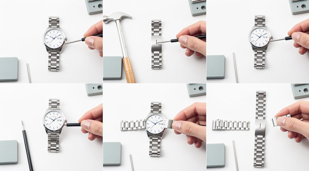 Comment enlever des maillons sur une montre