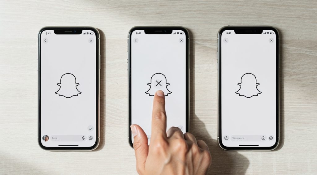Comment enlever la croix sur Snap : guide complet
