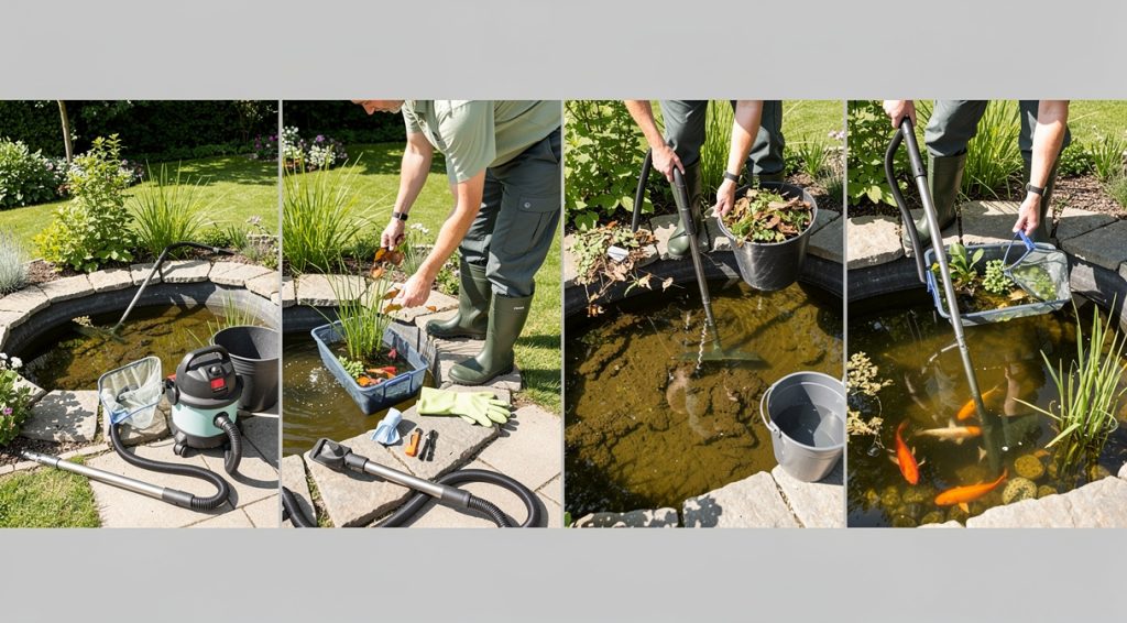 Comment enlever la vase d&rsquo;un bassin sans le vider