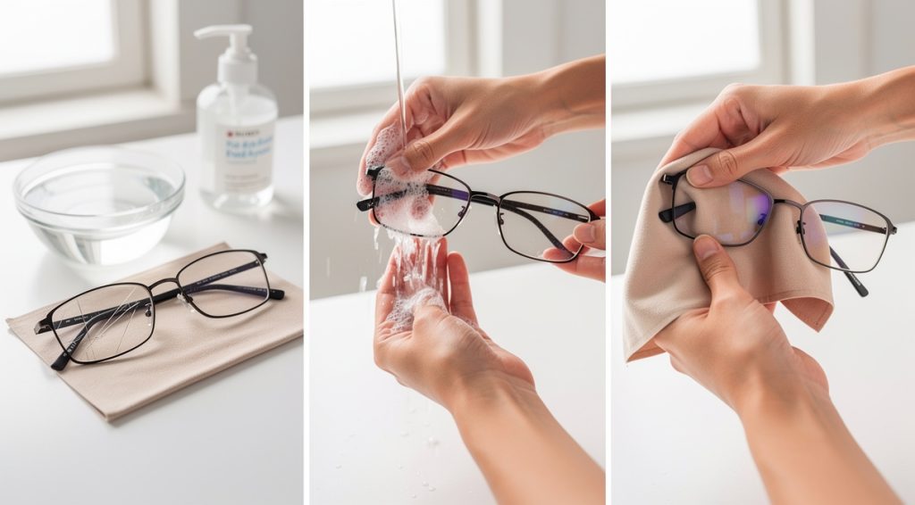 Comment enlever les rayures des lunettes