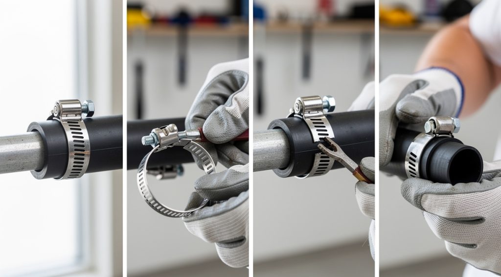 Comment enlever un collier de serrage métallique