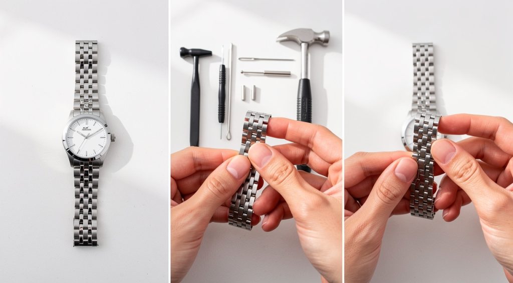 Comment enlever un maillon de montre