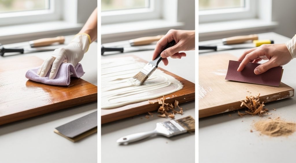 Comment enlever un vernis sur bois