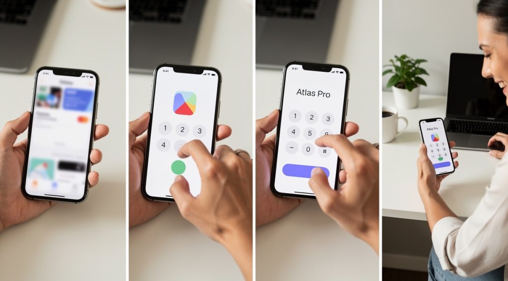 Comment entrer le code Atlas Pro