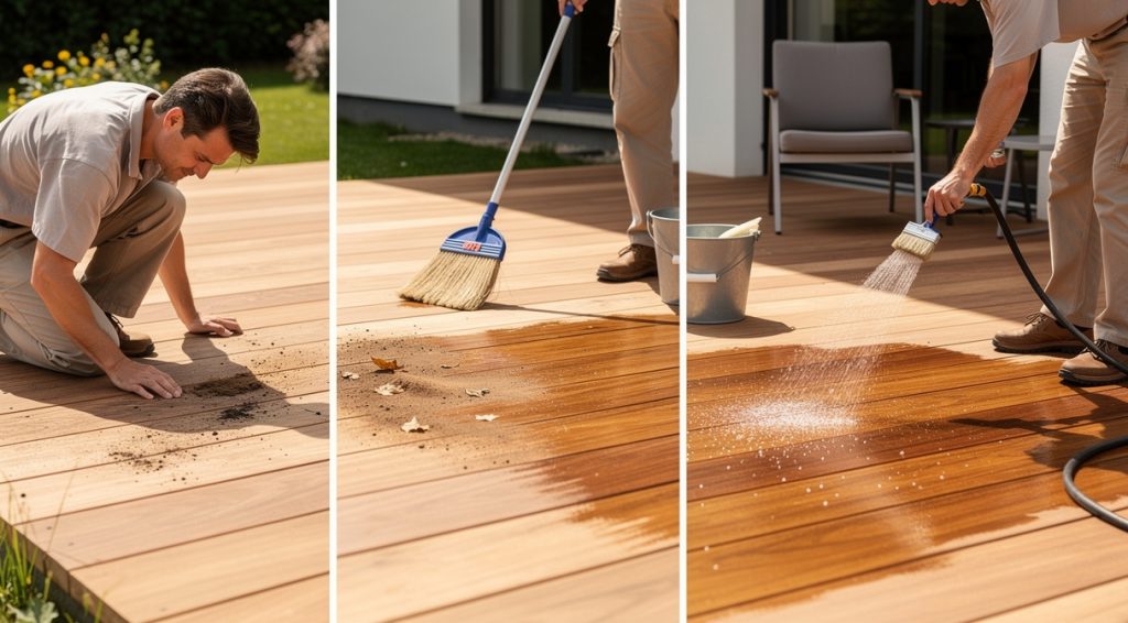 Comment entretenir une terrasse en bois