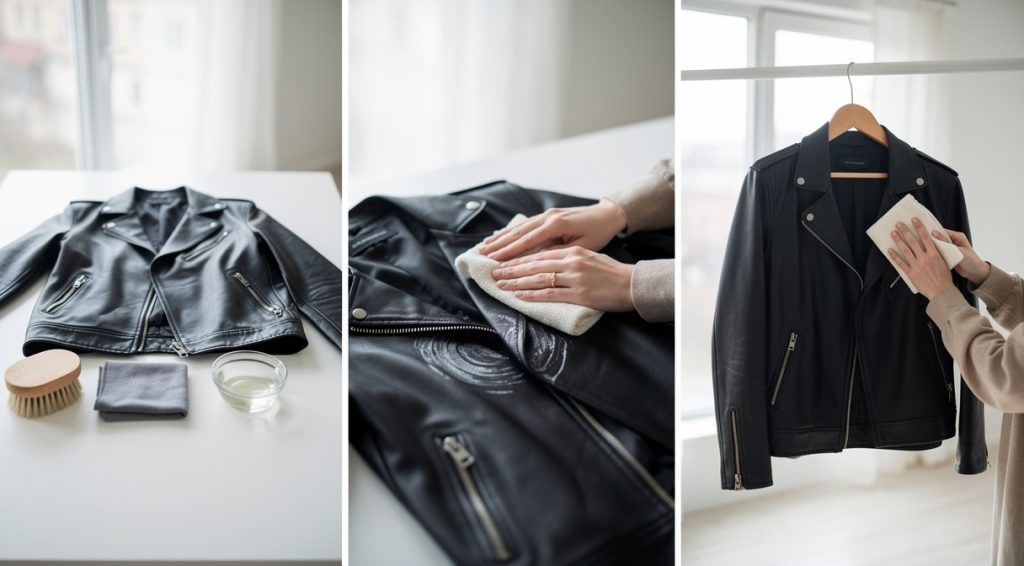 Comment entretenir une veste en cuir