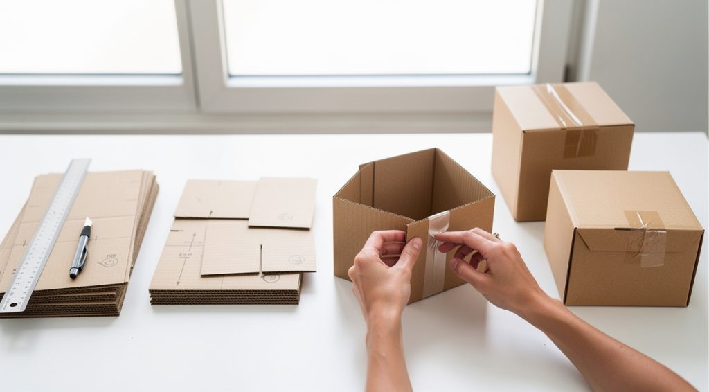 Comment fabriquer des boîtes en carton : guide pratique complet