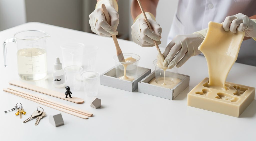 Comment fabriquer des moules en silicone