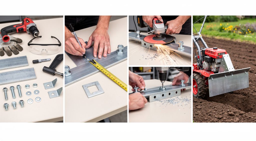 Comment fabriquer un butoir pour motoculteur