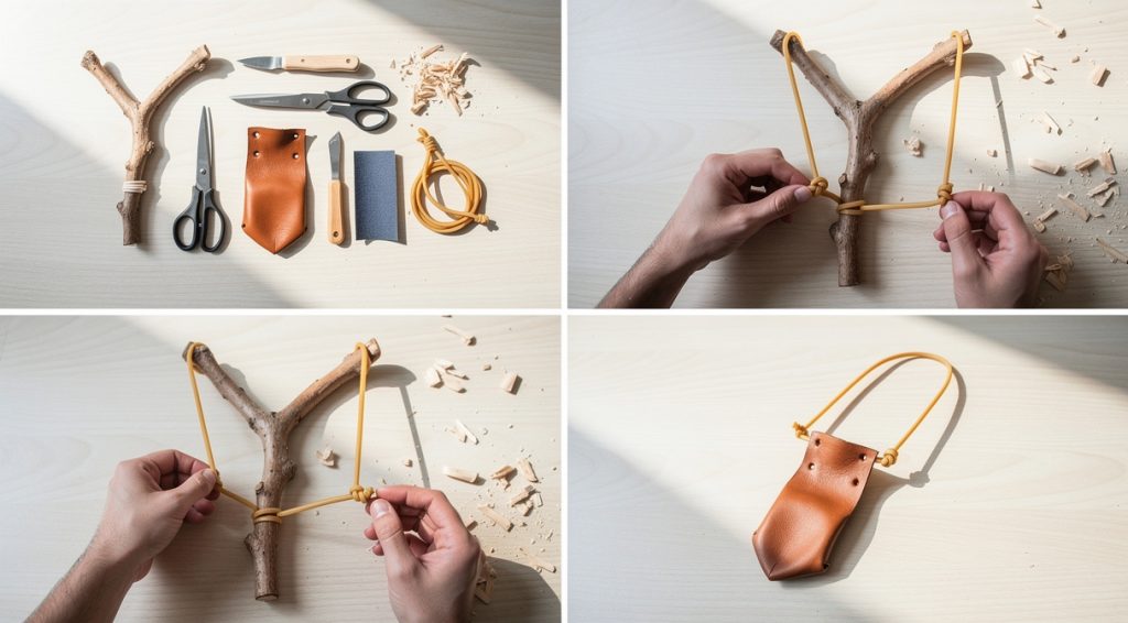 Comment fabriquer un lance-pierre artisanal