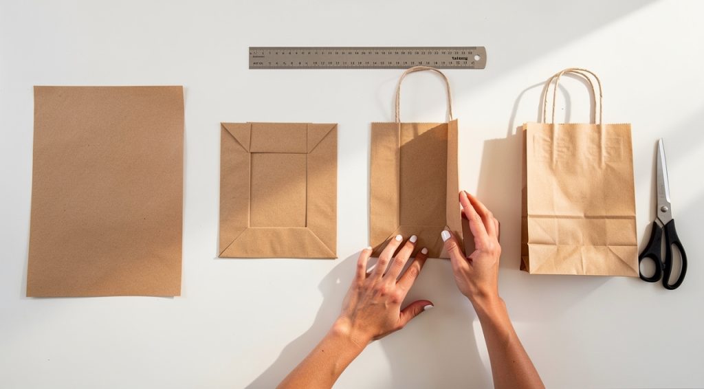 Comment fabriquer un sac en papier kraft
