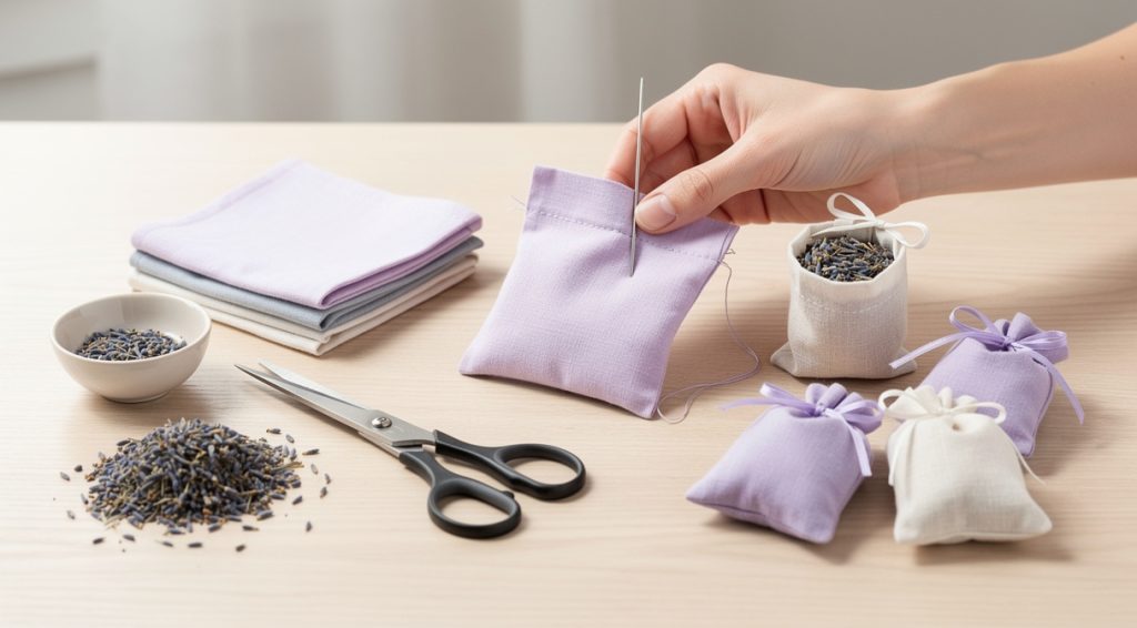 Comment fabriquer un sachet de lavande