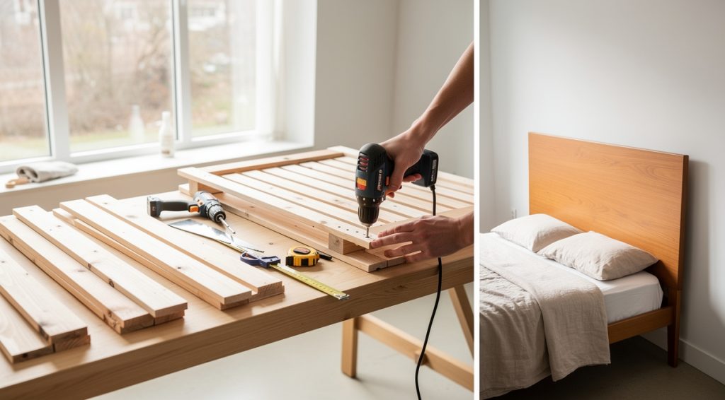 Comment fabriquer une tête de lit en bois