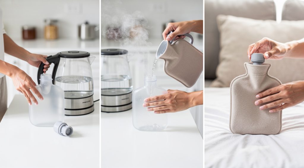 Comment faire chauffer une bouillotte : guide pratique