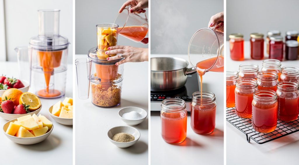 Comment faire de la gelée avec un extracteur de jus