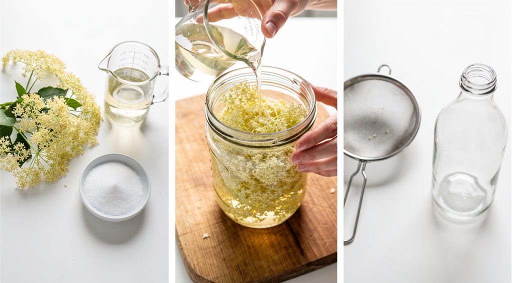 Comment faire de la liqueur de sureau