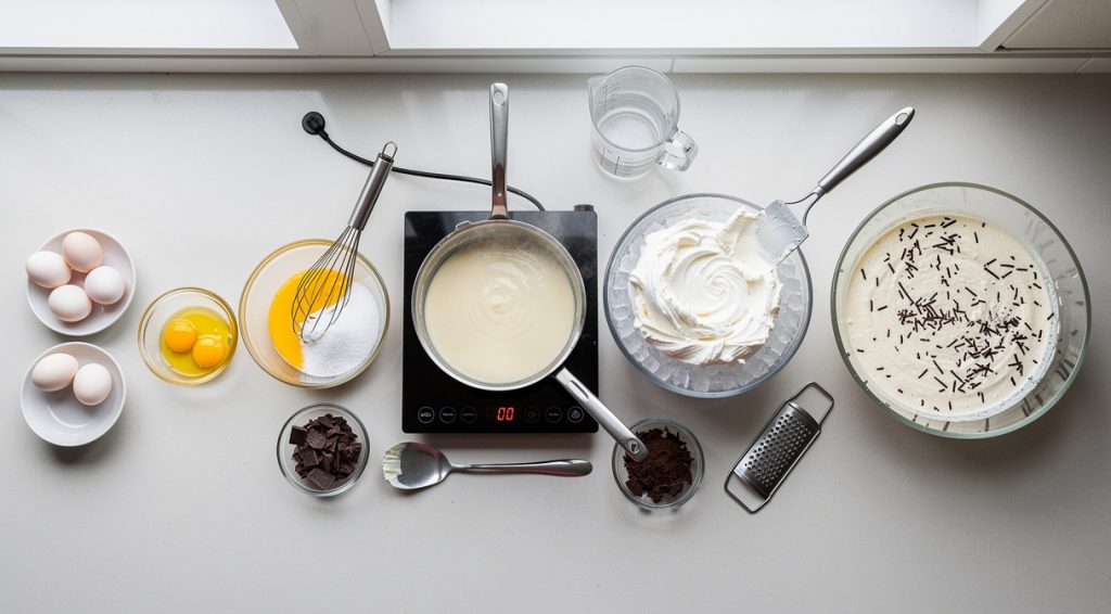 Comment faire de la stracciatella maison