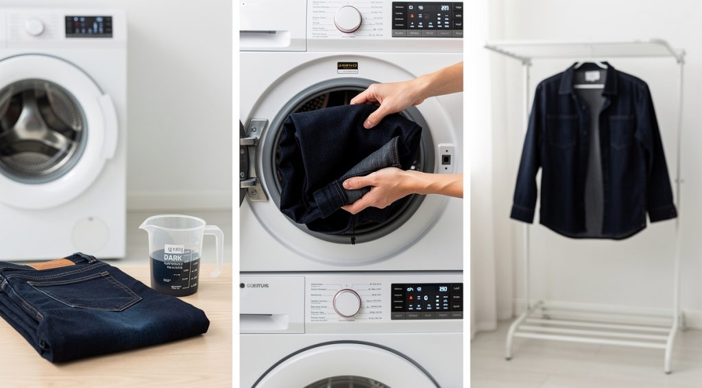 Comment faire dégorger un jean foncé