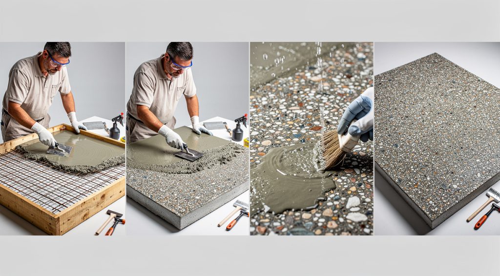 Comment faire du béton lavé : guide complet