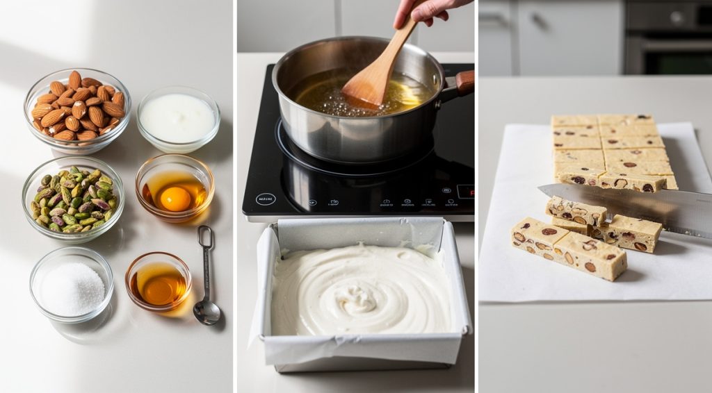 Comment faire du nougat maison