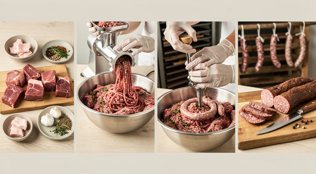 Comment faire du saucisson de sanglier