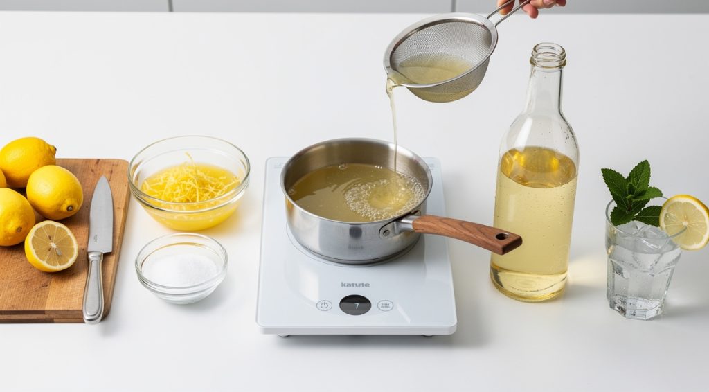 Comment faire du sirop de citron maison