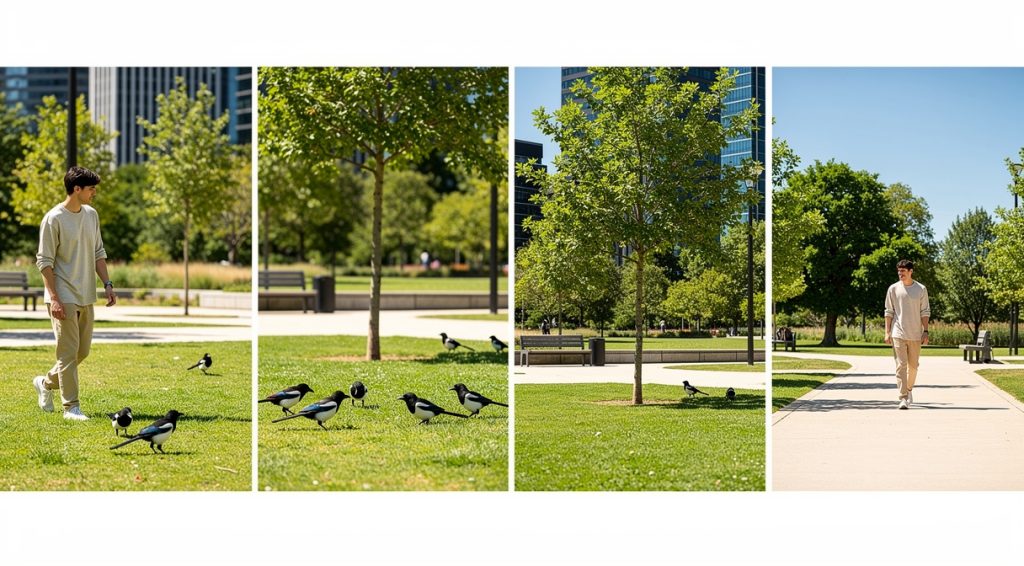 Comment faire fuir les pies : méthodes efficaces