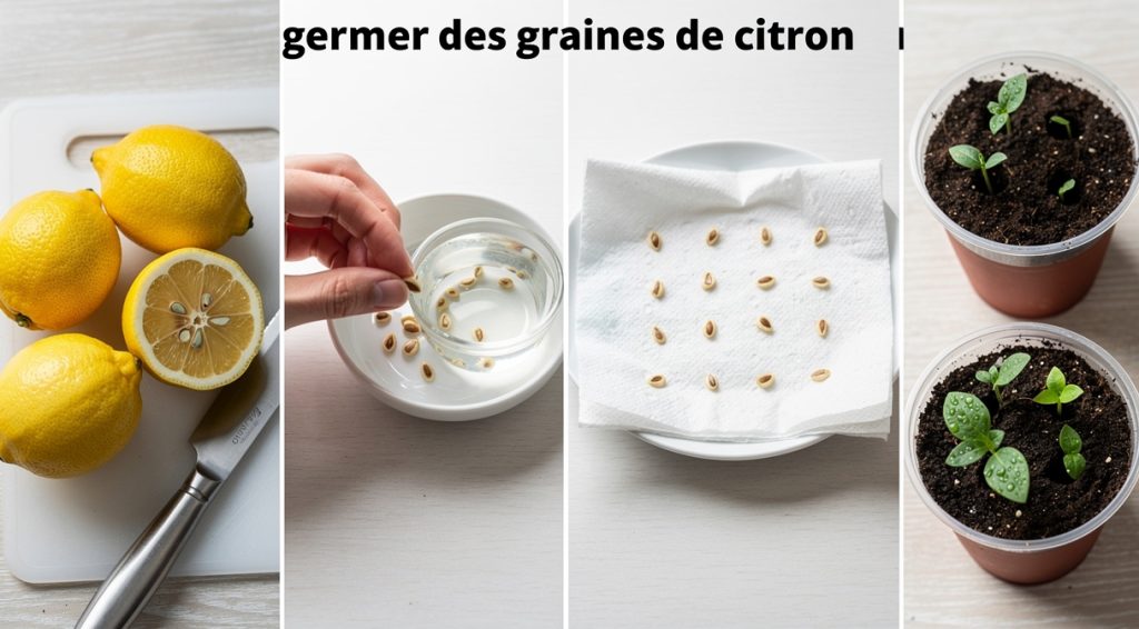 Comment faire germer des graines de citron