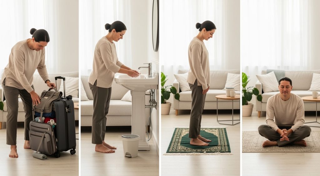 Comment faire la prière du voyageur