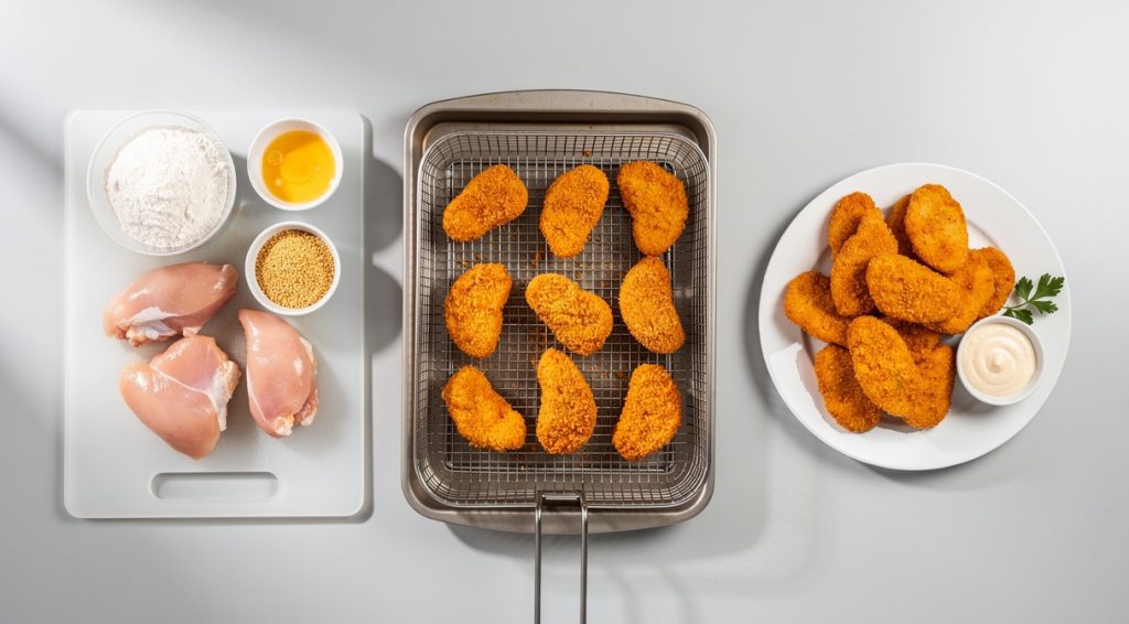 Comment faire les nuggets maison