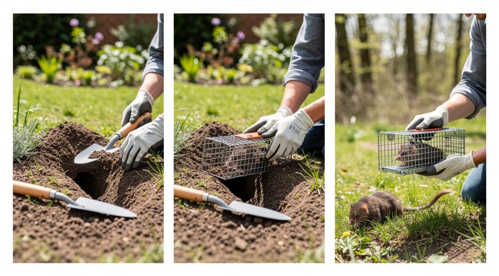 Comment faire sortir une taupe : guide pratique