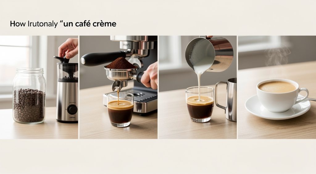 Comment faire un café crème parfait