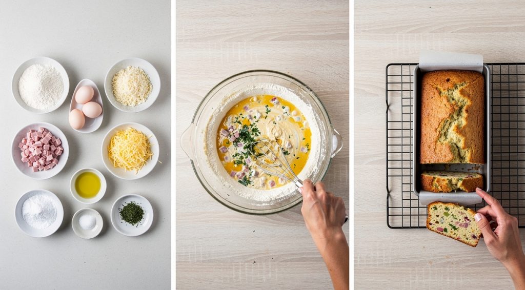 Comment faire un cake salé : recette moelleuse