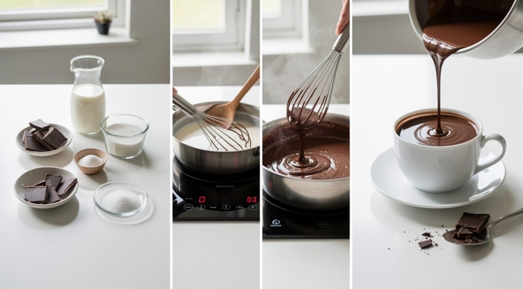 Comment faire un chocolat chaud épais