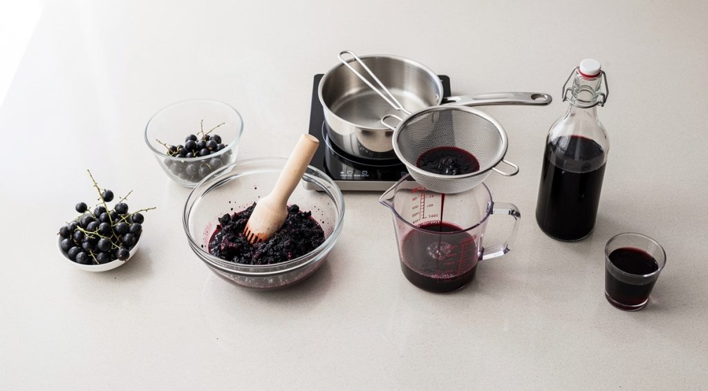 Comment faire un sirop de cassis maison