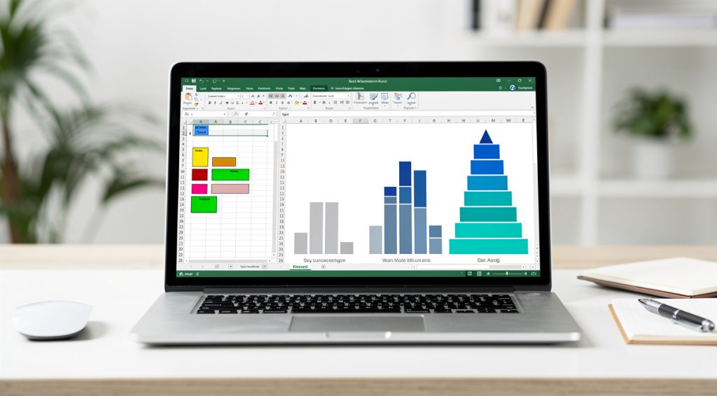 Comment faire une pyramide des âges sur Excel