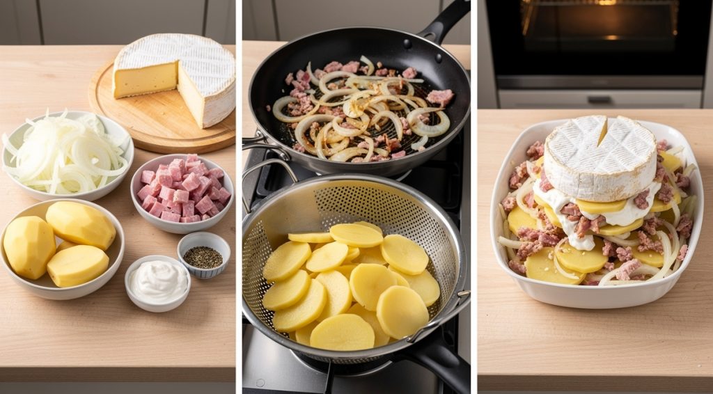 Comment faire une tartiflette au reblochon