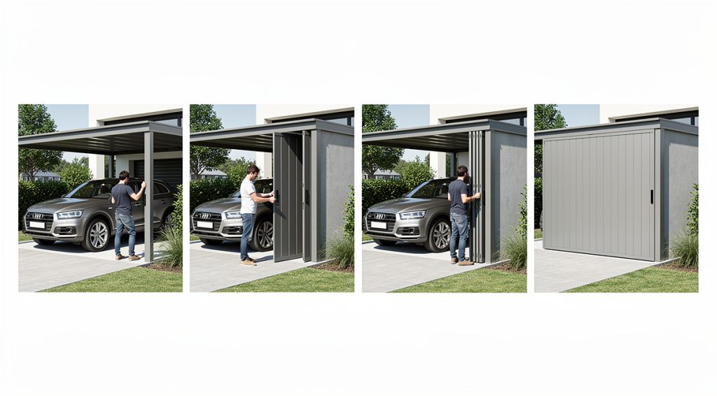 Comment fermer un carport : guide complet
