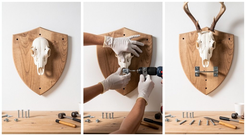 Comment fixer un massacre de cerf sur écusson