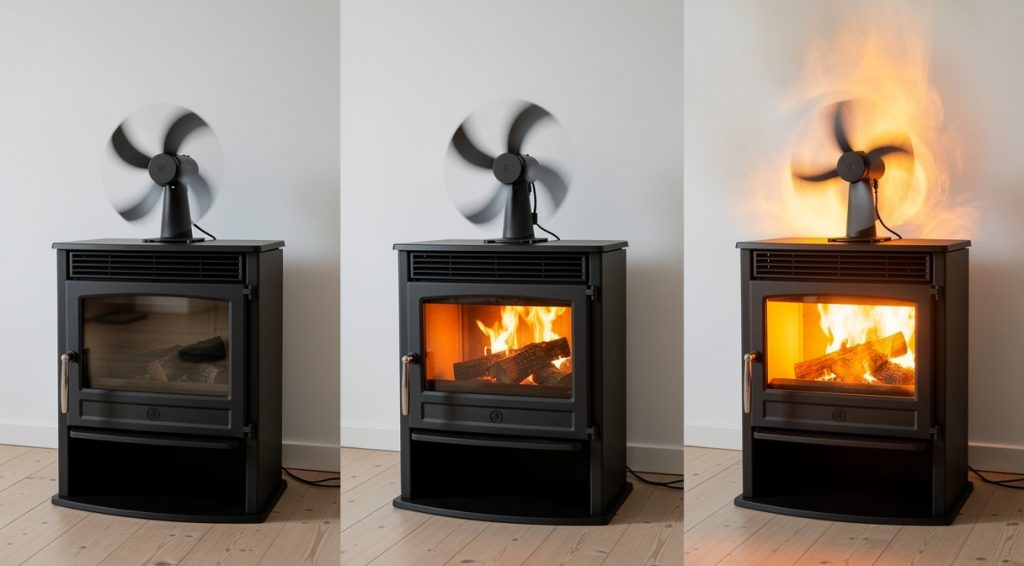 Comment fonctionne un ventilateur de poêle