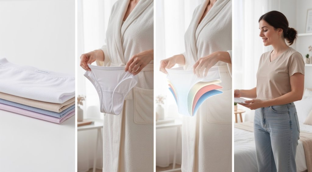 Comment fonctionne une culotte menstruelle