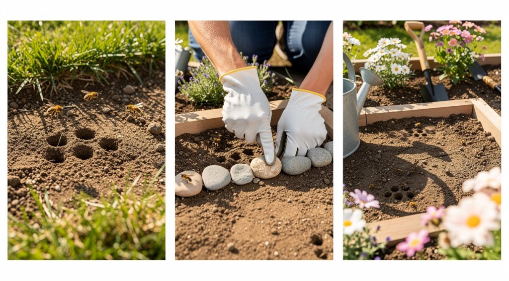 Comment gérer les abeilles de terre