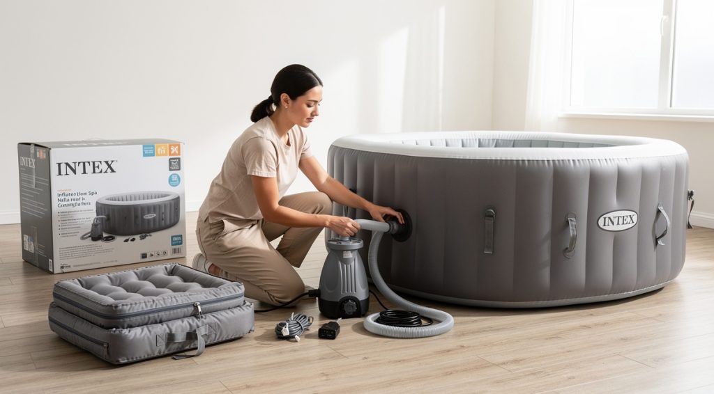 Comment gonfler un spa Intex : guide pratique complet